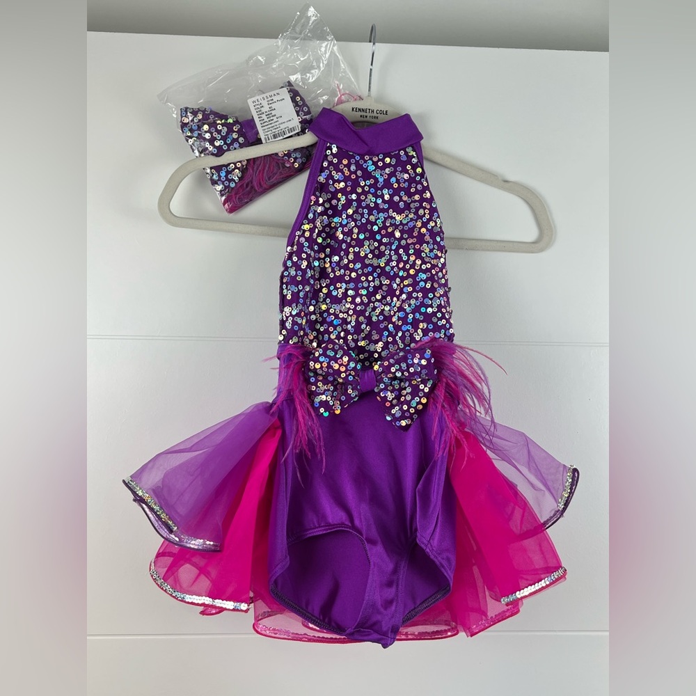 Weissman Dance Costume leotard Size SC New